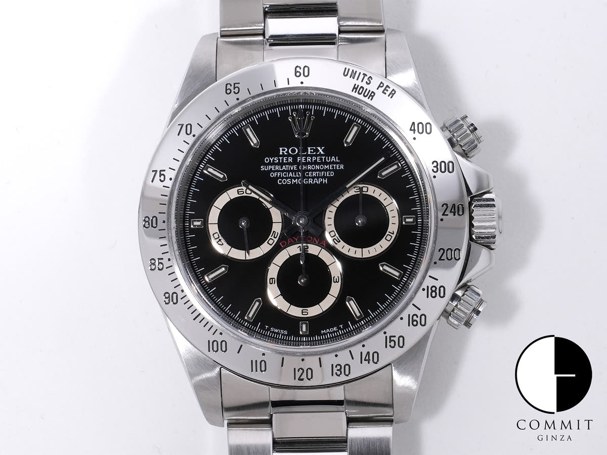 ロレックス デイトナ エルプリメロ Ref.16520 ステンレススチール ブラック文字盤 中古 dt63rwnc