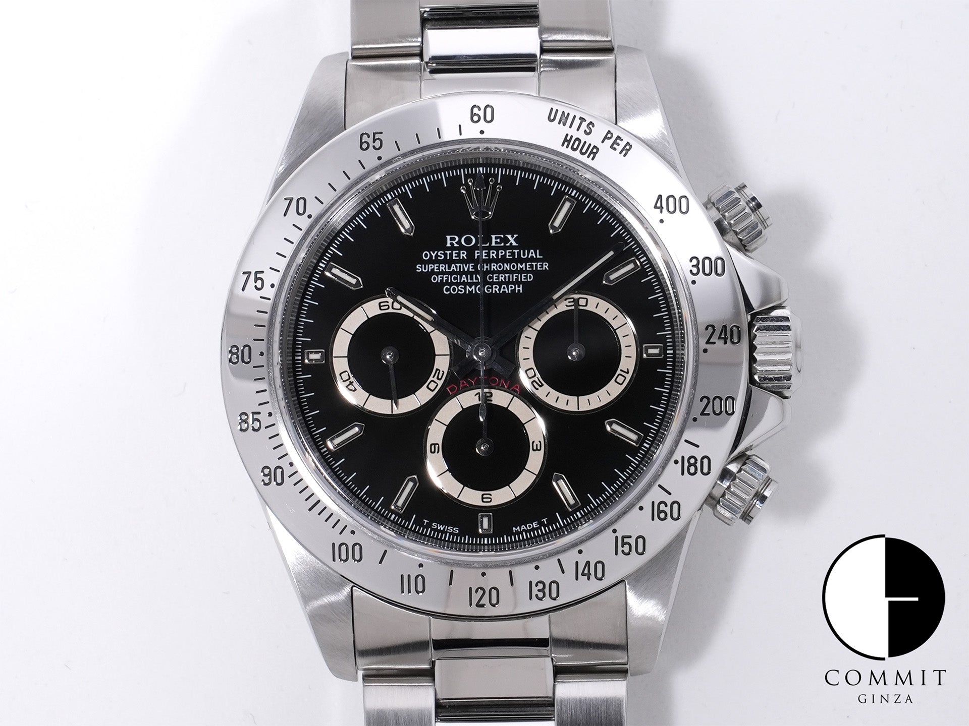 ロレックス デイトナ エルプリメロ Ref.16520 ステンレススチール ブラック文字盤 中古 dt63rwnc