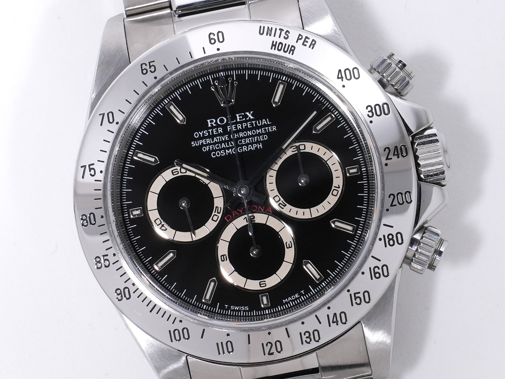 ロレックス デイトナ エルプリメロ Ref.16520 ステンレススチール ブラック文字盤 中古 dt63rwnc