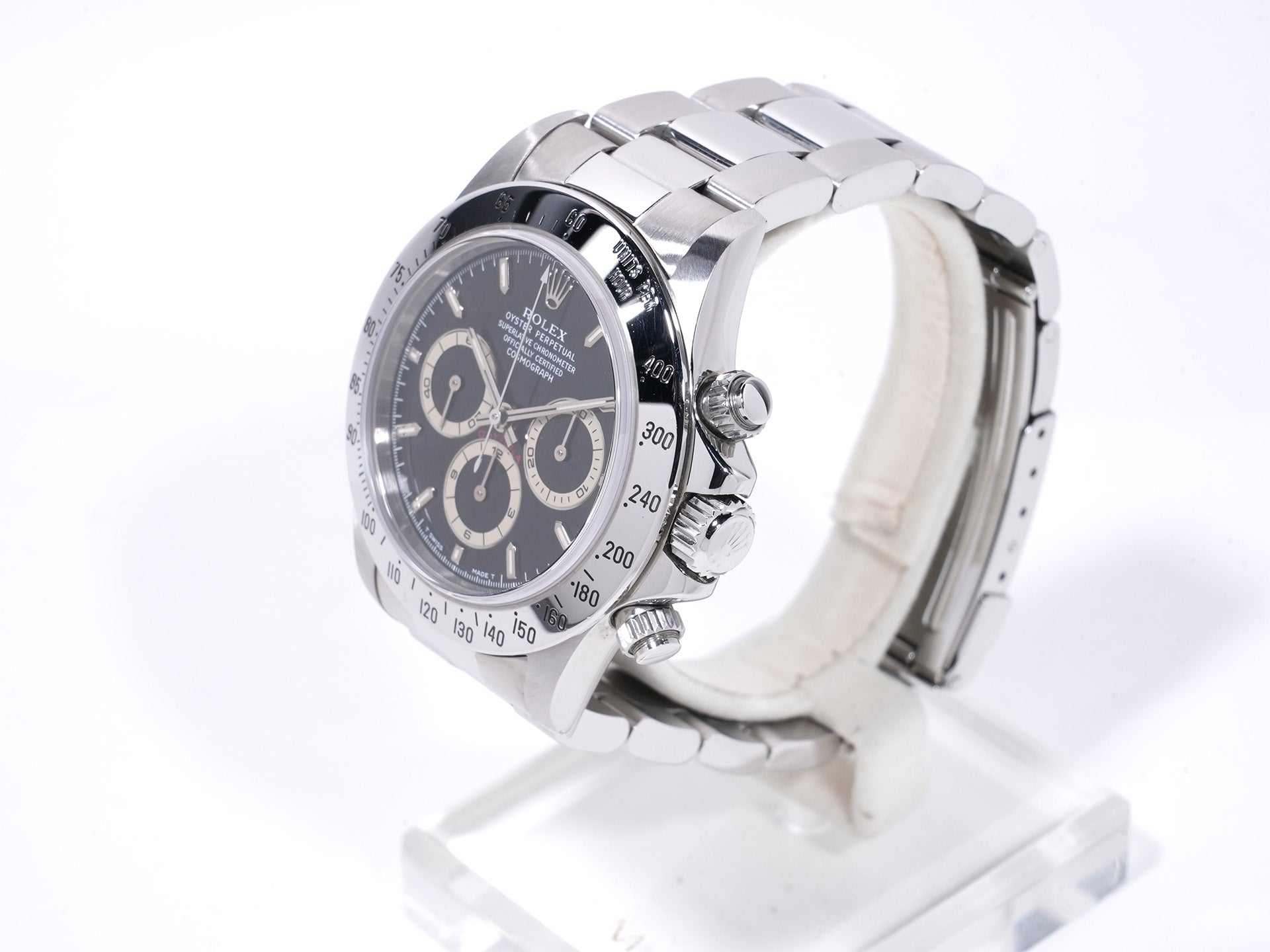 ロレックス デイトナ エルプリメロ Ref.16520 ステンレススチール ブラック文字盤 中古 dt63rwnc