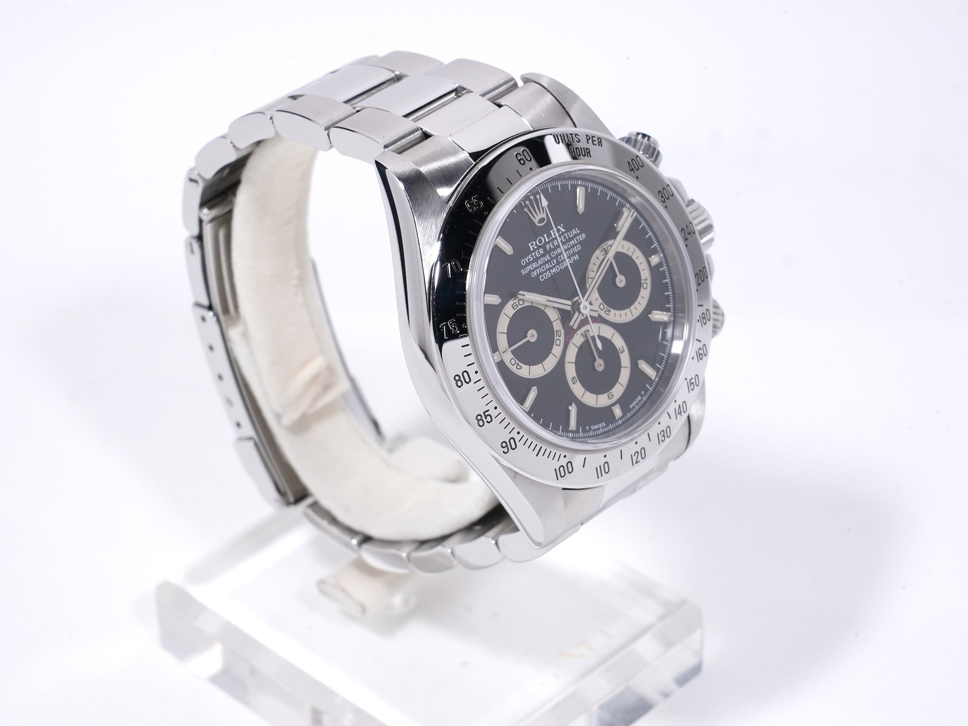 ロレックス デイトナ エルプリメロ Ref.16520 ステンレススチール ブラック文字盤 中古 dt63rwnc