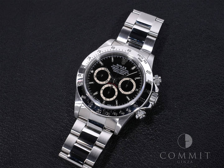 ロレックス デイトナ エルプリメロ Ref.16520 ステンレススチール ブラック文字盤 中古 dt63rwnc