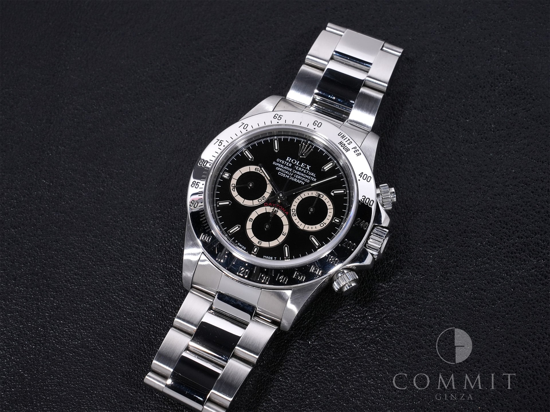 ロレックス デイトナ エルプリメロ Ref.16520 ステンレススチール ブラック文字盤 中古 dt63rwnc