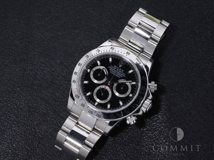 ロレックス デイトナ Ref.116520 ステンレススチール ブラック文字盤 中古 ypqywm79