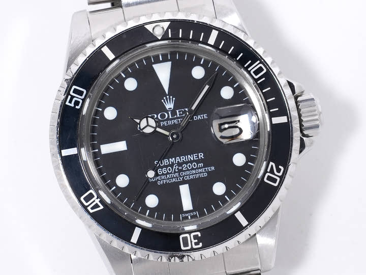 ロレックス サブマリーナー デイト Ref.1680 ステンレススチール ブラック文字盤 中古 a8qtkafu