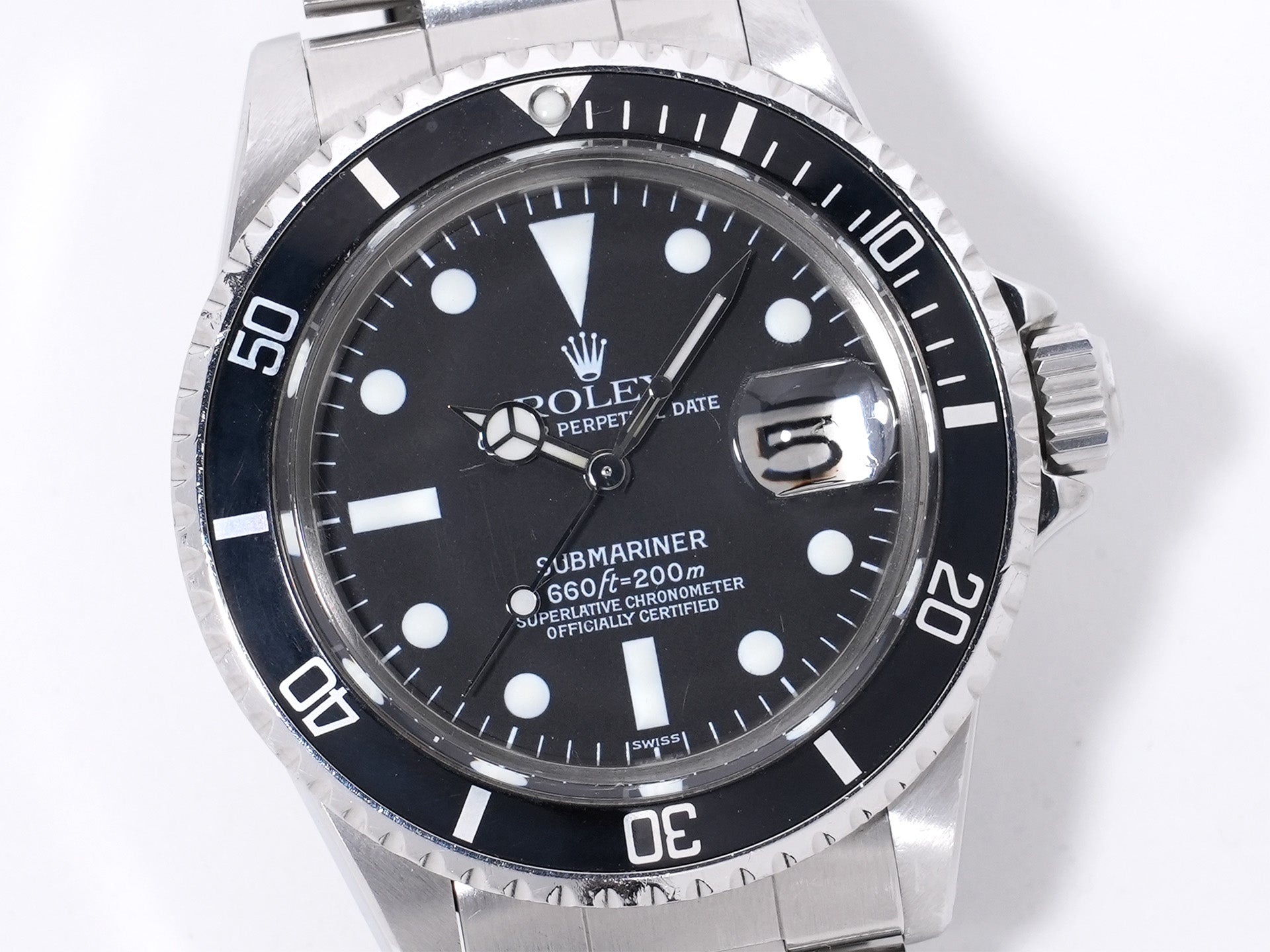 ロレックス サブマリーナー デイト Ref.1680 ステンレススチール ブラック文字盤 中古 a8qtkafu