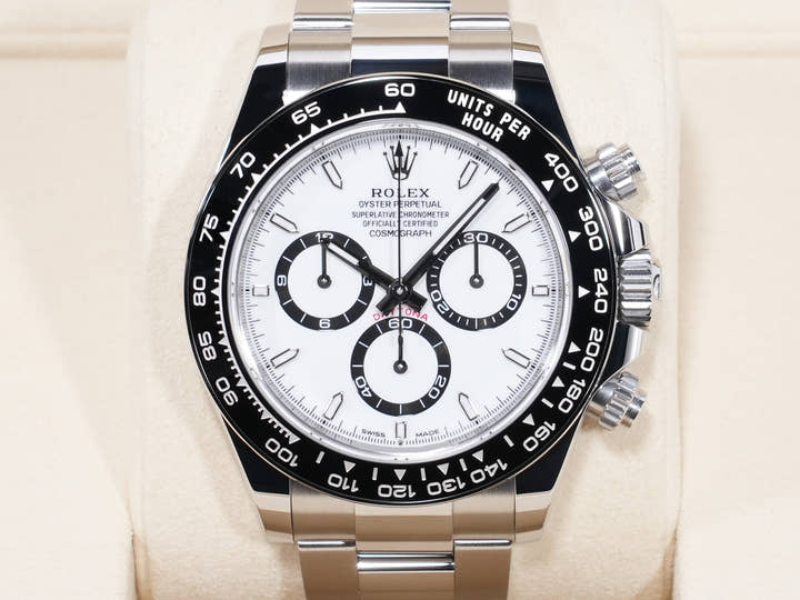 ロレックス デイトナ Ref.126500LN ステンレススチール ホワイト文字盤 未使用 bwur2s54