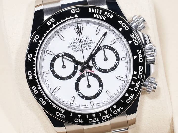 ロレックス デイトナ Ref.126500LN ステンレススチール ホワイト文字盤 未使用 bwur2s54