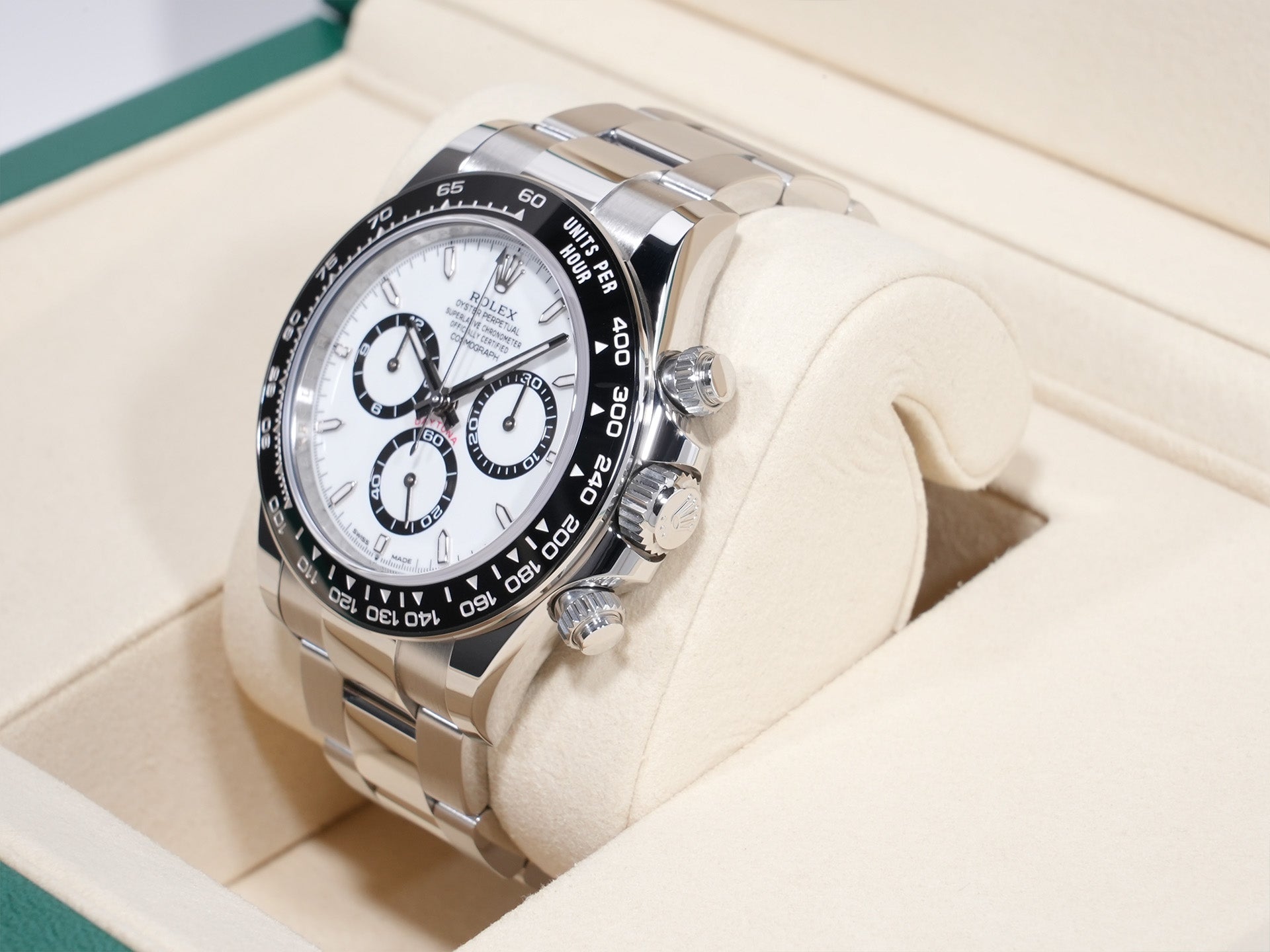 ロレックス デイトナ Ref.126500LN ステンレススチール ホワイト文字盤 未使用 bwur2s54