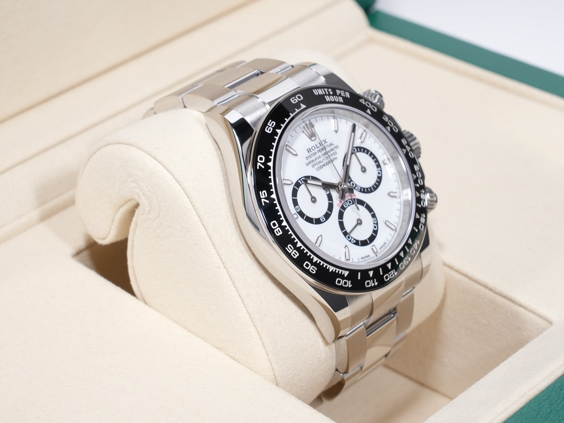 ロレックス デイトナ Ref.126500LN ステンレススチール ホワイト文字盤 未使用 bwur2s54