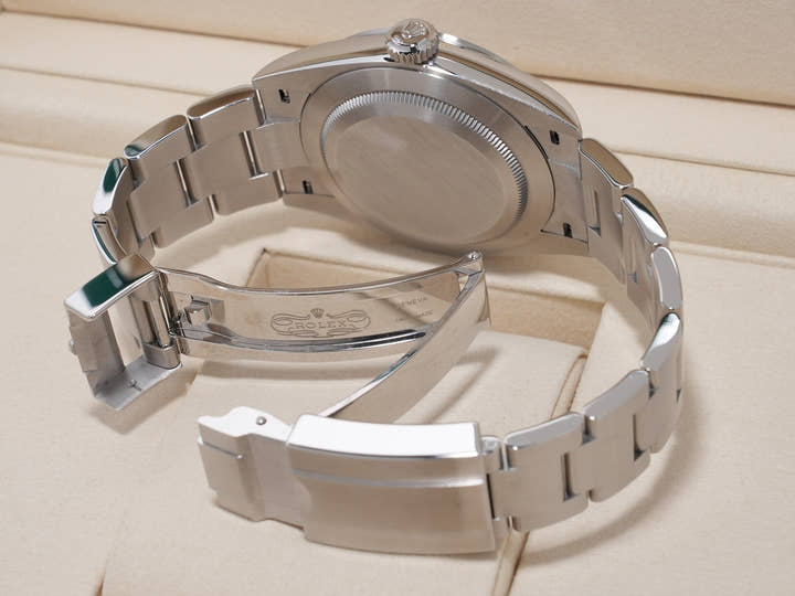 ロレックス エクスプローラー40 Ref.224270 ステンレススチール ブラック文字盤 オイスターブレスレット 美中古 aa8jphzs