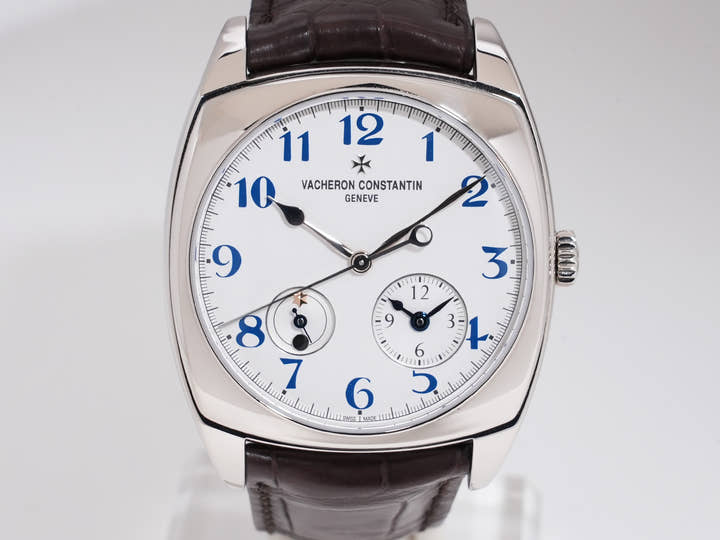 ヴァシュロンコンスタンタン ハーモニー デュアルタイム Ref.7810S/000G-B050 ホワイトゴールド シルバー文字盤 中古 tsaats2z