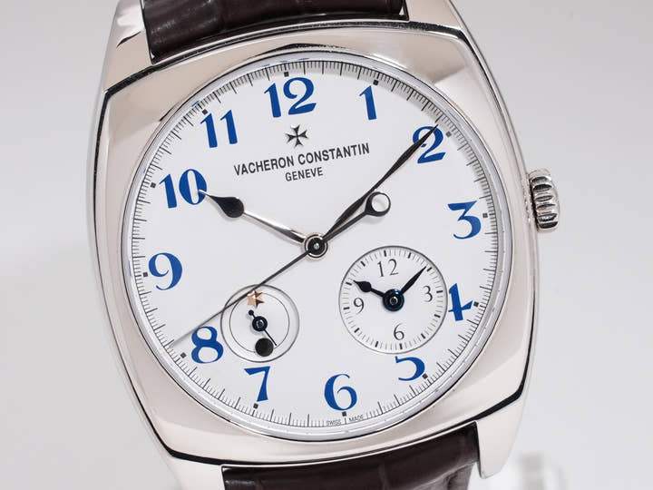 ヴァシュロンコンスタンタン ハーモニー デュアルタイム Ref.7810S/000G-B050 ホワイトゴールド シルバー文字盤 中古 tsaats2z