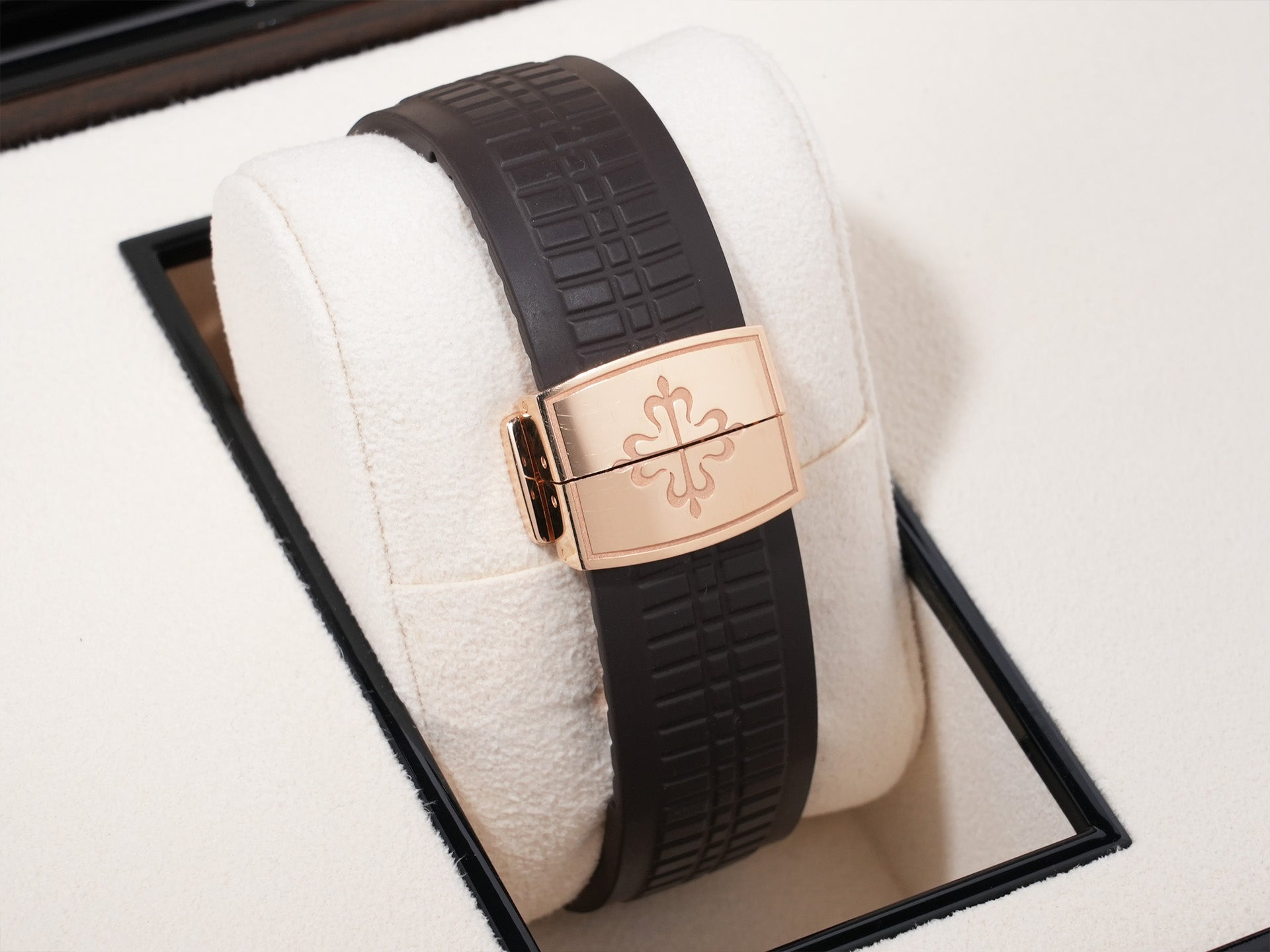 パテックフィリップ アクアノート Ref.5167R-001 ローズゴールド ブラウン文字盤 中古 u3jy87mo