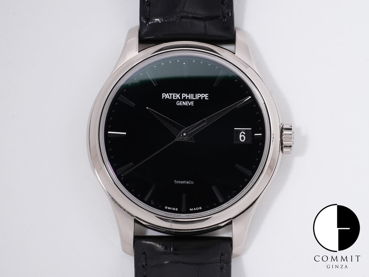 パテックフィリップ カラトラバ ティファニー Ref.5227G-010 ホワイトゴールド ブラック文字盤 中古 u292n6o5