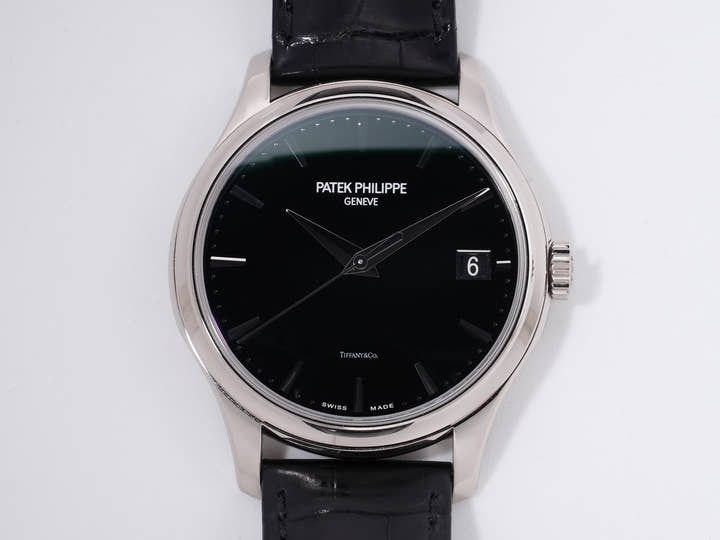 パテックフィリップ カラトラバ ティファニー Ref.5227G-010 ホワイトゴールド ブラック文字盤 中古 u292n6o5