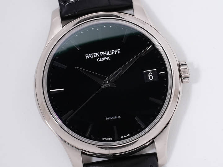 パテックフィリップ カラトラバ ティファニー Ref.5227G-010 ホワイトゴールド ブラック文字盤 中古 u292n6o5