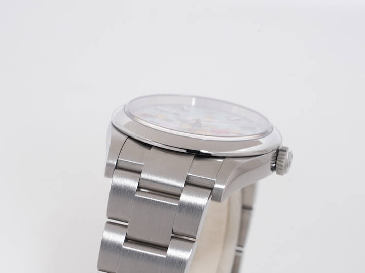 ロレックス オイスターパーペチュアル36 Ref.126000 ステンレススチール セレブレーションモチーフ文字盤 美品 hq7s8rnz