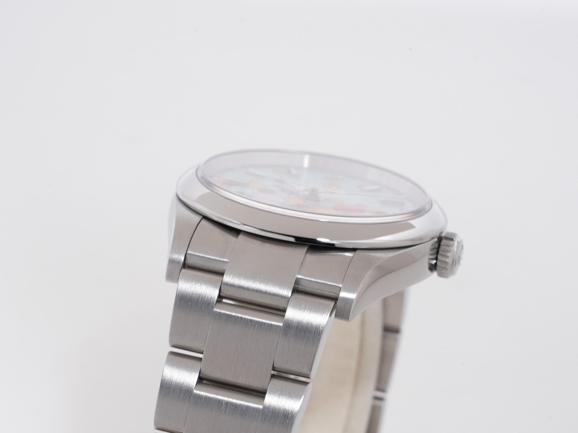 ロレックス オイスターパーペチュアル36 Ref.126000 ステンレススチール セレブレーションモチーフ文字盤 美品 hq7s8rnz