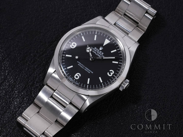 ロレックス エクスプローラーI Ref.1016 ステンレススチール ブラック文字盤 中古 tprv2ifm