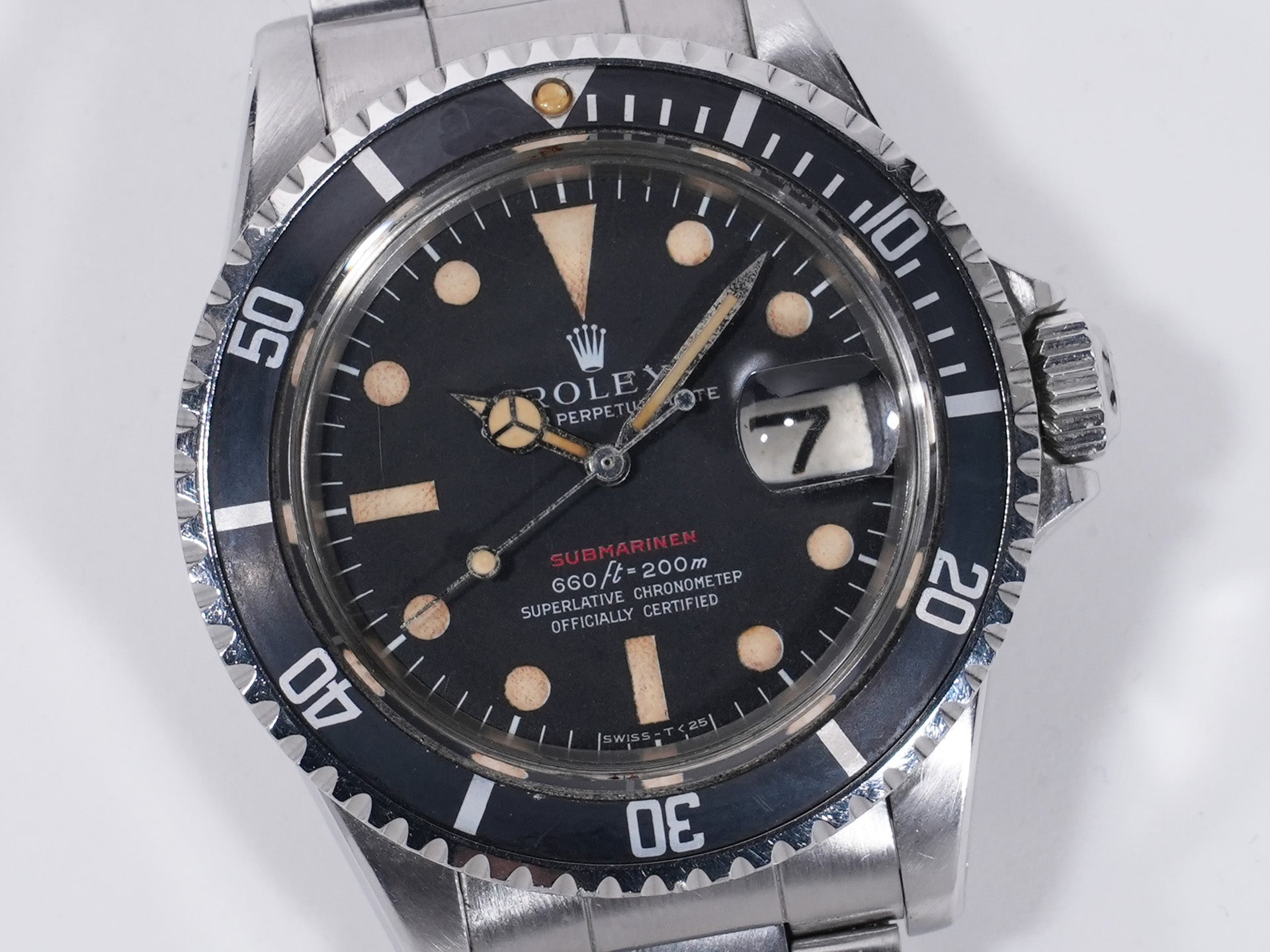 ロレックス サブマリーナー デイト Ref.1680 ステンレススチール ブラック文字盤 中古 ujs9dqqy