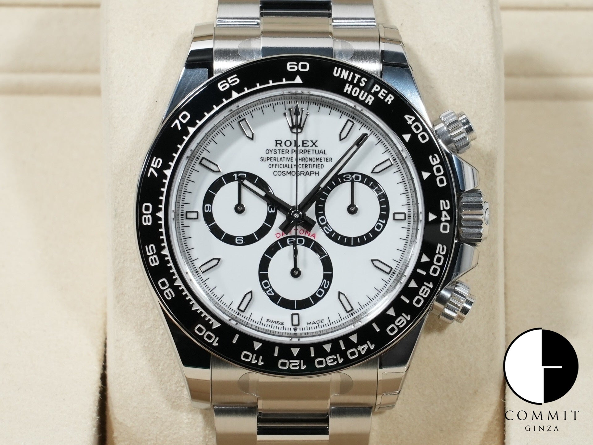 ロレックス デイトナ Ref.126500LN ステンレススチール ホワイト文字盤 未使用 t8vmqnag