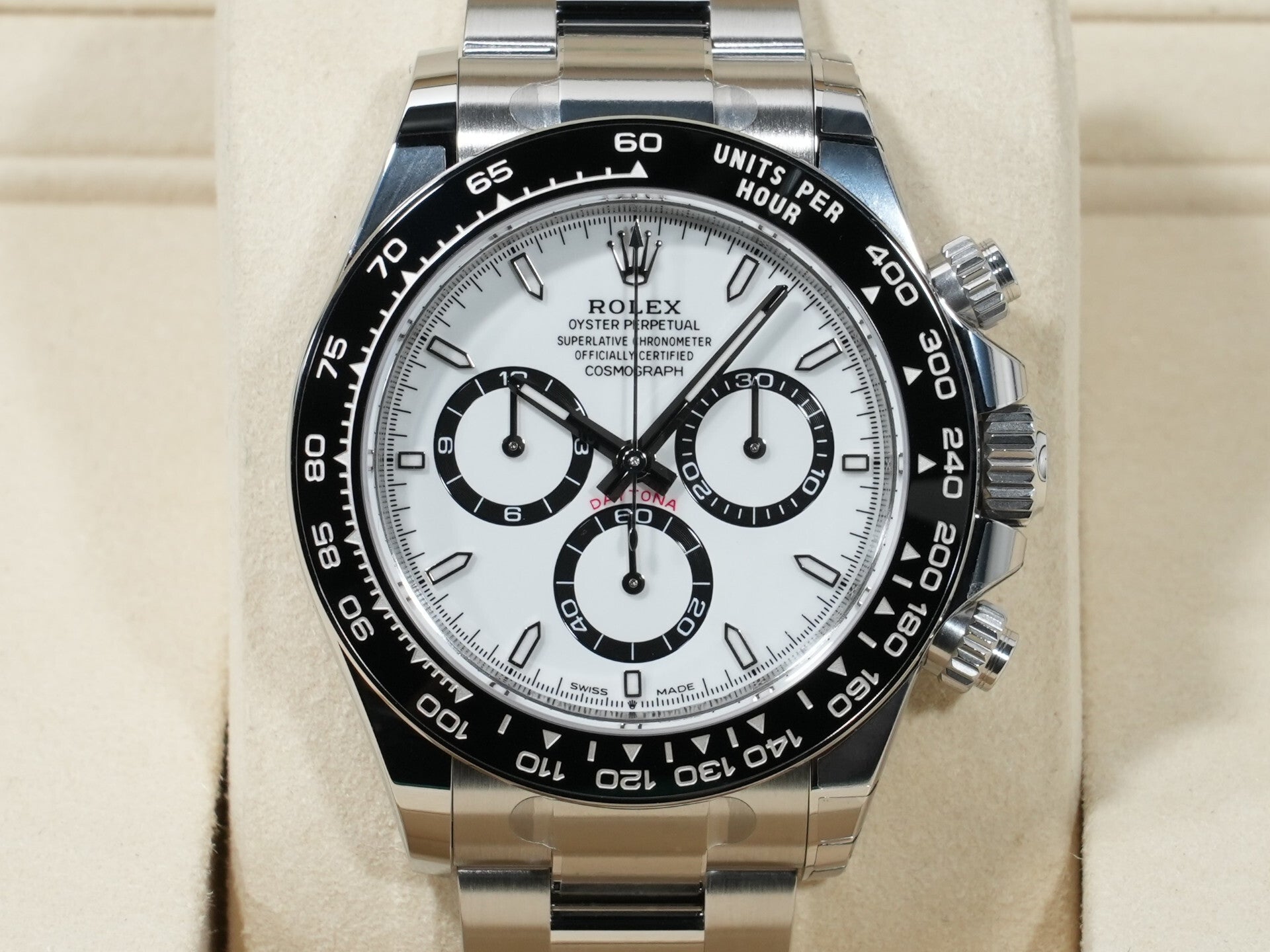 ロレックス デイトナ Ref.126500LN ステンレススチール ホワイト文字盤 未使用 t8vmqnag
