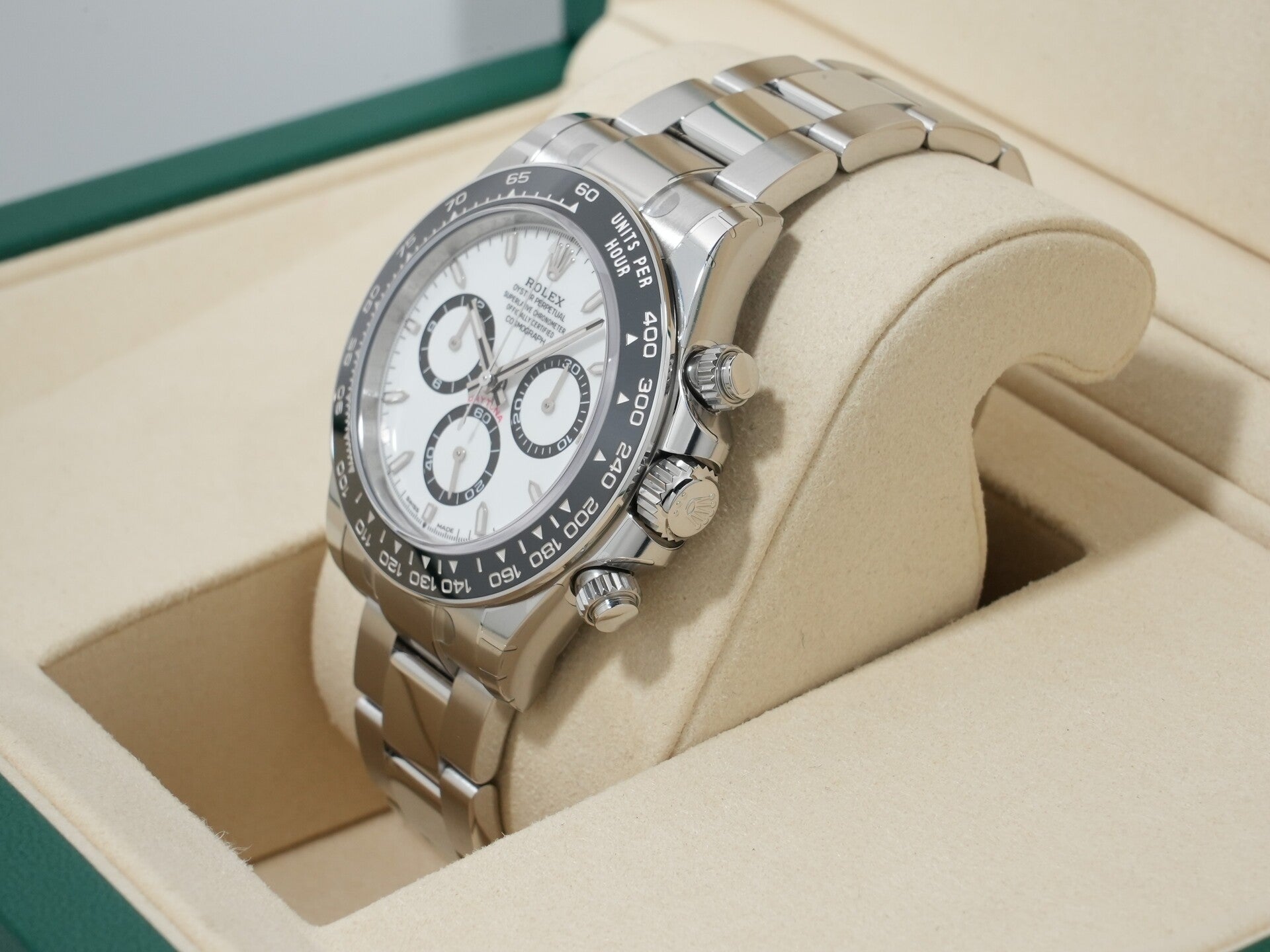 ロレックス デイトナ Ref.126500LN ステンレススチール ホワイト文字盤 未使用 t8vmqnag
