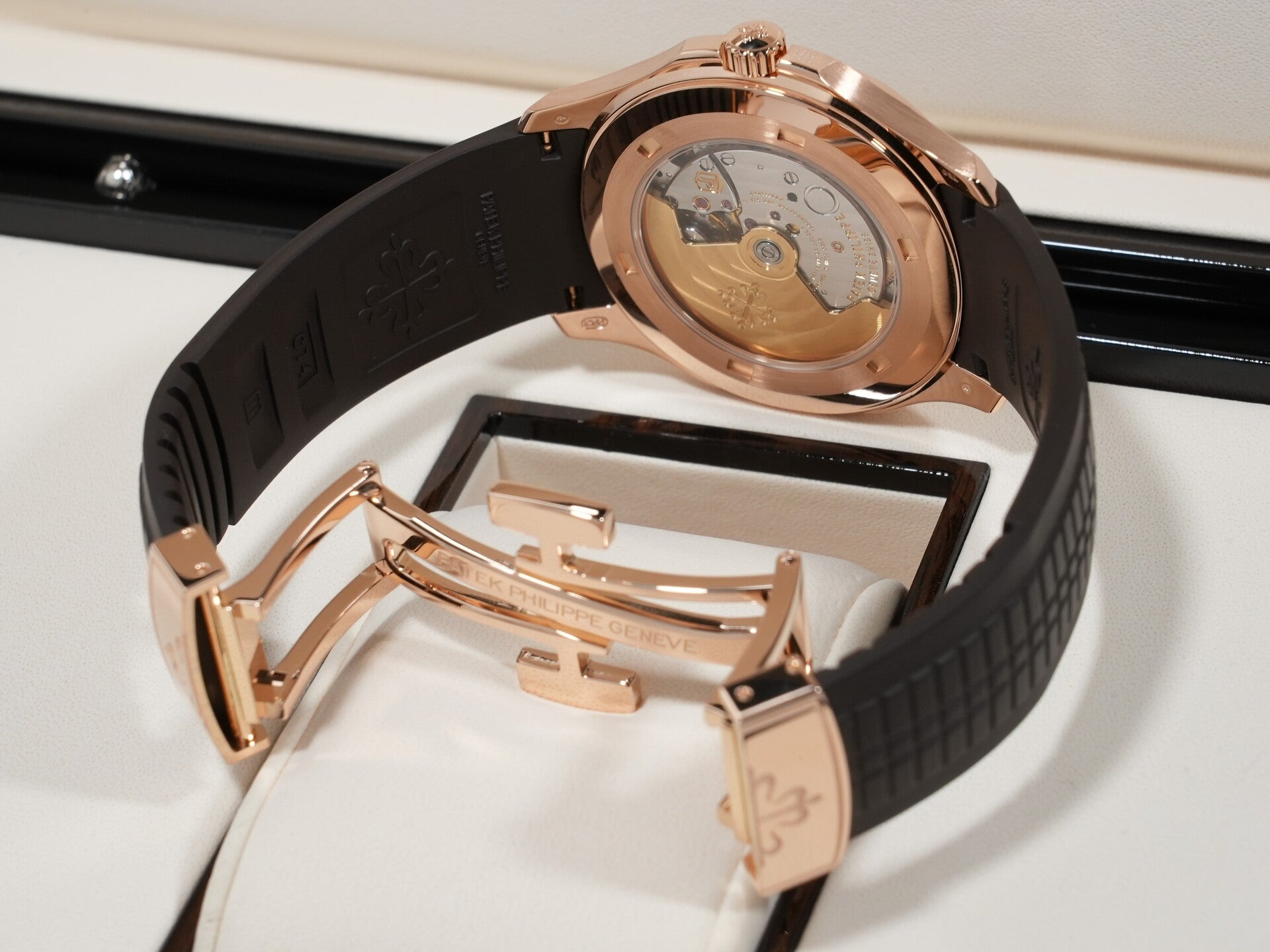 パテックフィリップ アクアノート Ref.5167R-001 ローズゴールド ブラウン文字盤 美品 noykuepq