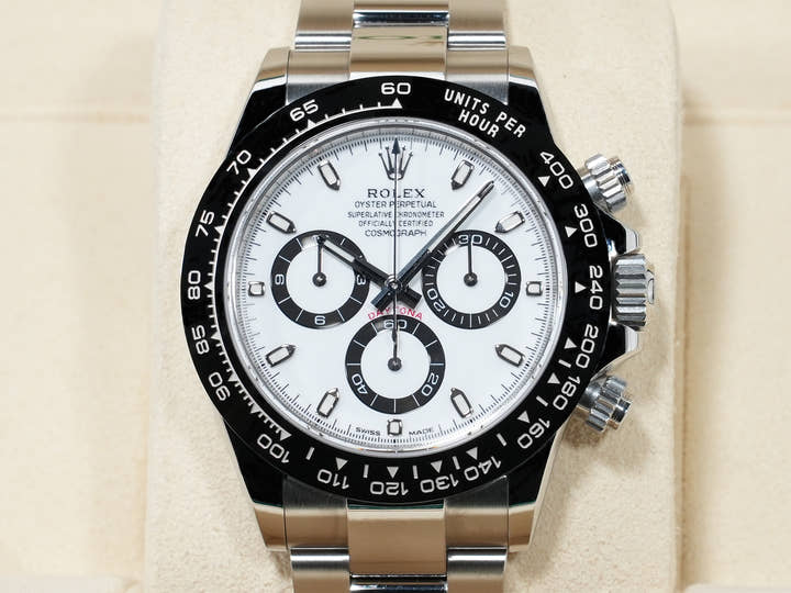 ロレックス デイトナ Ref.116500LN ステンレススチール ホワイト文字盤 中古 v3ufvojh
