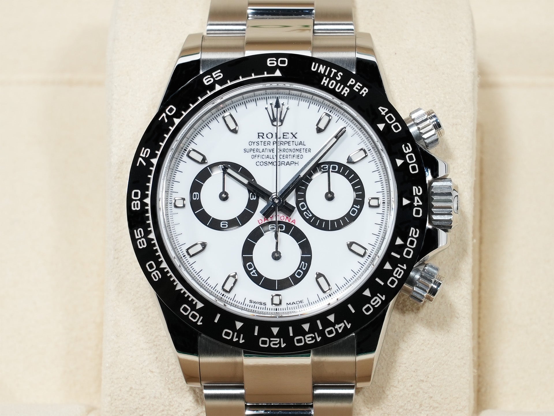 ロレックス デイトナ Ref.116500LN ステンレススチール ホワイト文字盤 中古 v3ufvojh