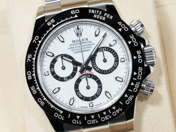 ロレックス デイトナ Ref.116500LN ステンレススチール ホワイト文字盤 中古 v3ufvojh
