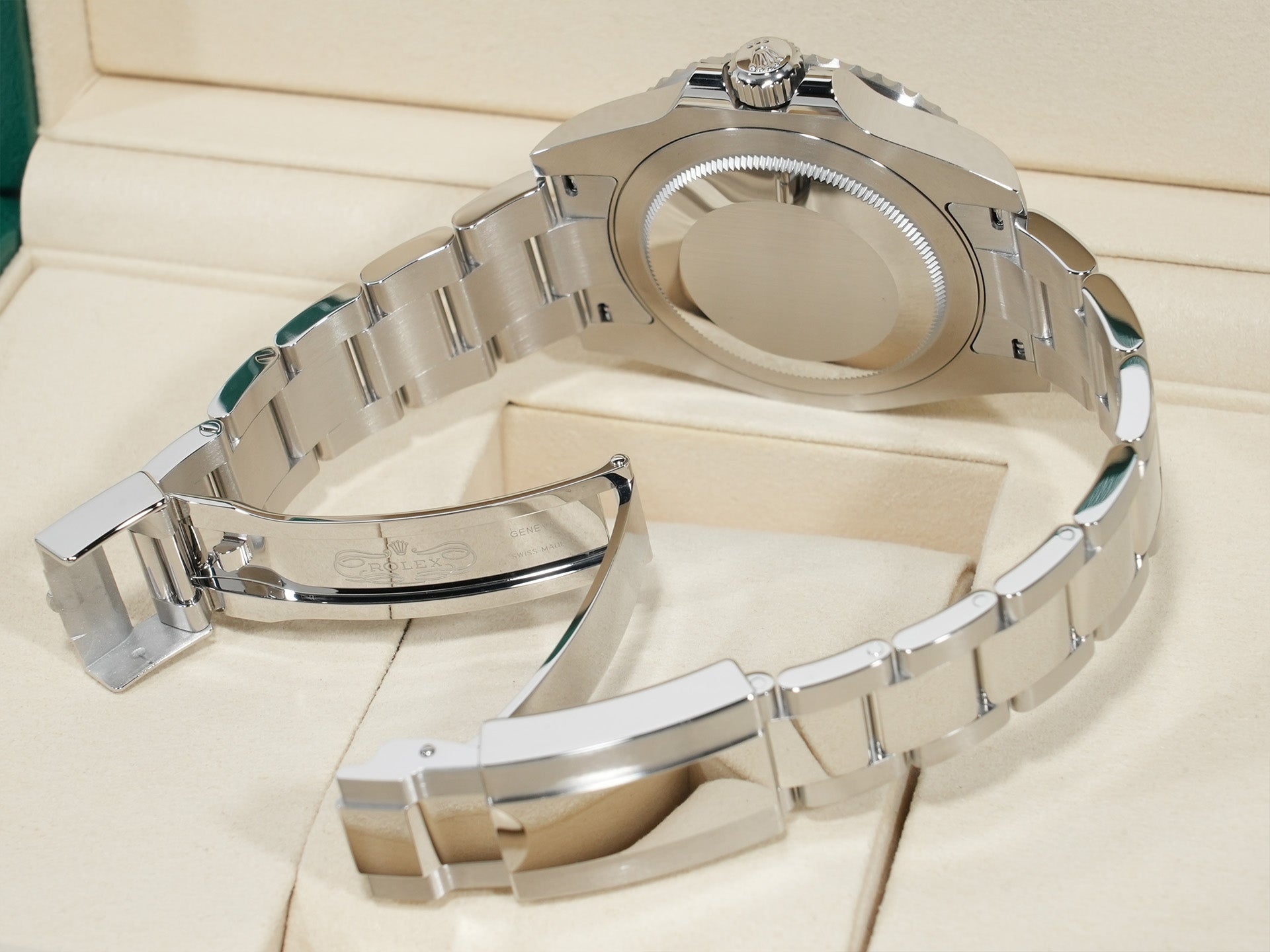 ロレックス GMTマスターII Ref.126710BLNR ステンレススチール ブラック文字盤 オイスターブレスレット 未使用 8by269pa