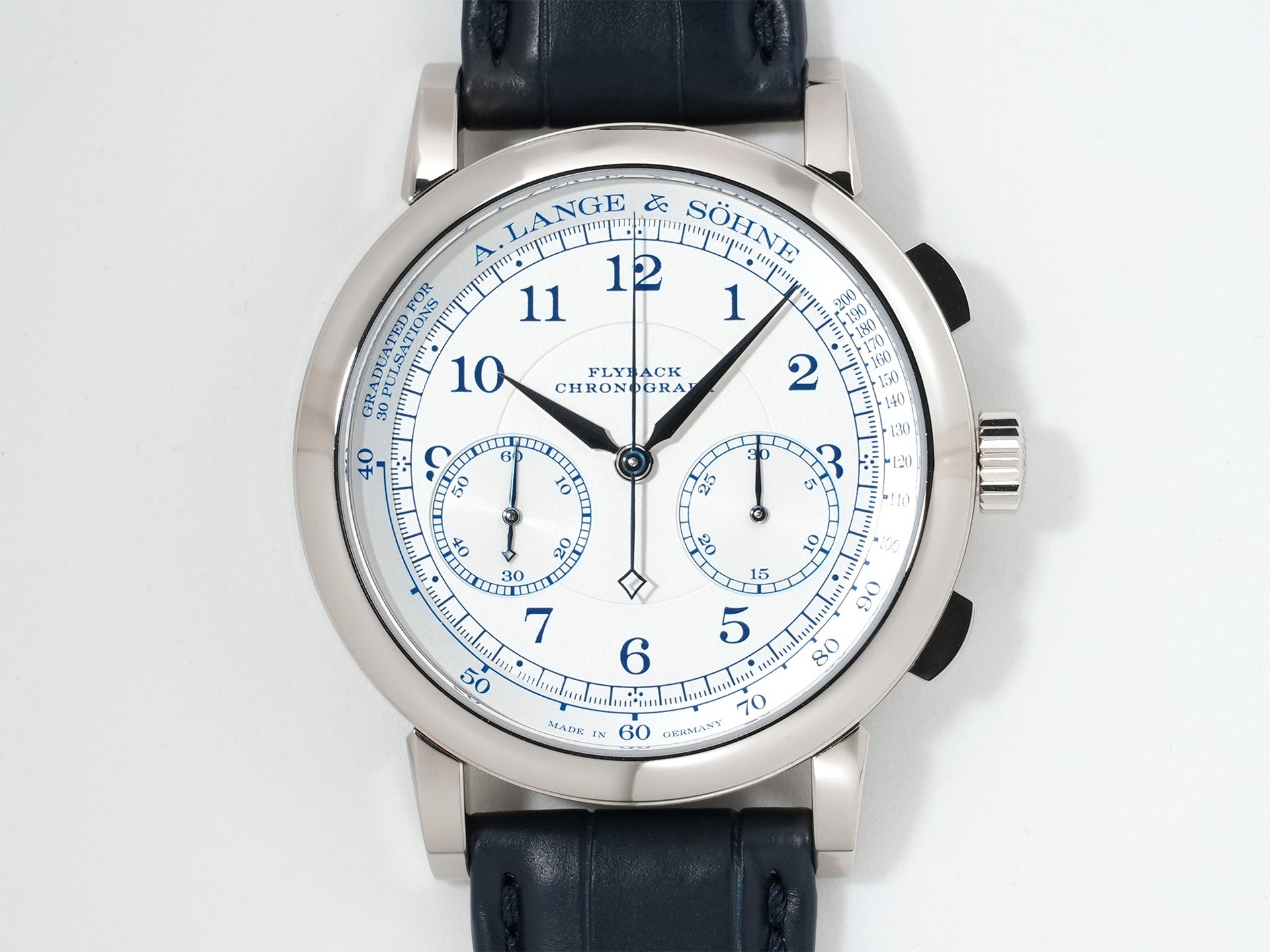 A.ランゲ＆ゾーネ 1815 クロノグラフ Ref.414.026 ホワイトゴールド シルバー文字盤 未使用 4ynxnoxr