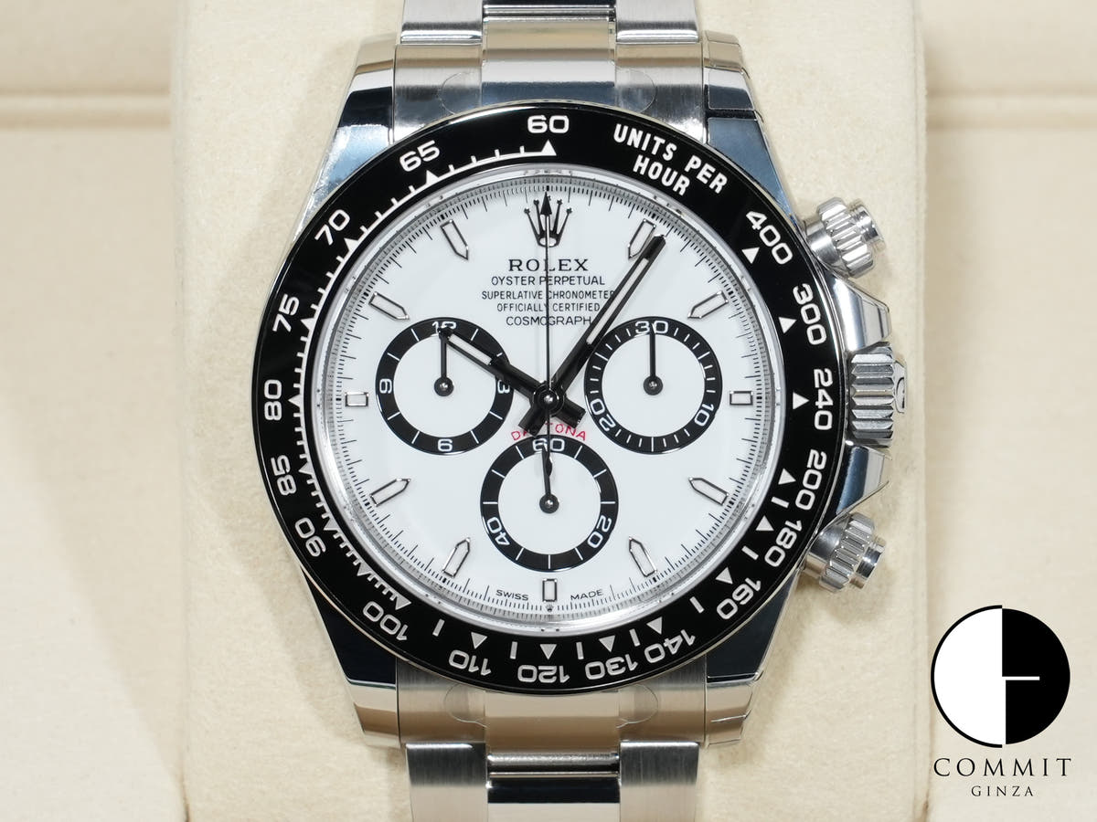 ロレックス デイトナ Ref.126500LN ステンレススチール ホワイト文字盤 未使用 xu3c9j7b