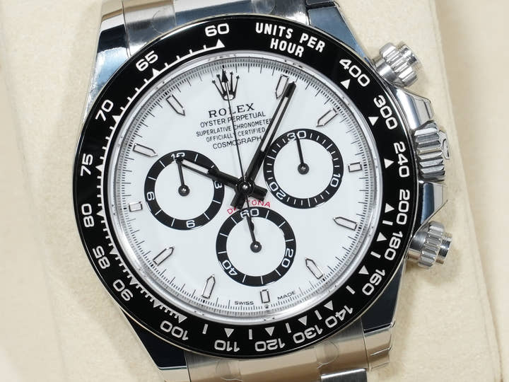 ロレックス デイトナ Ref.126500LN ステンレススチール ホワイト文字盤 未使用 xu3c9j7b