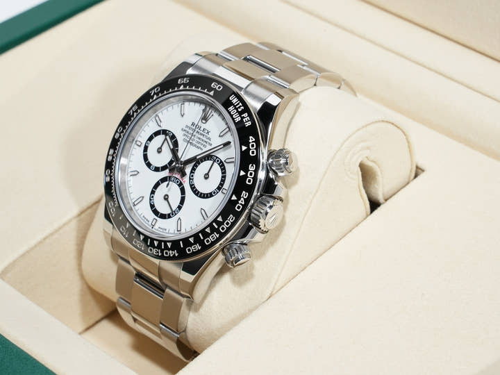 ロレックス デイトナ Ref.126500LN ステンレススチール ホワイト文字盤 未使用 p2dveamu