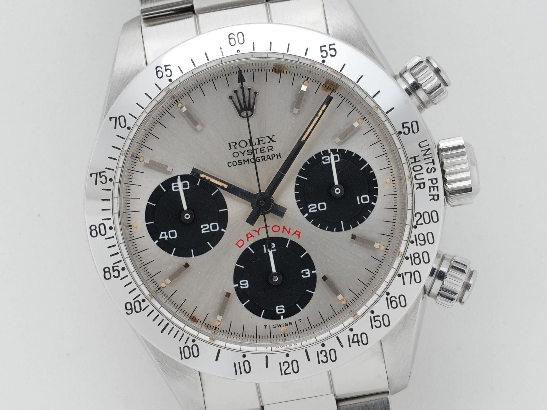 ロレックス デイトナ Ref.6265 ステンレススチール シルバー文字盤 中古 nn8sfduw