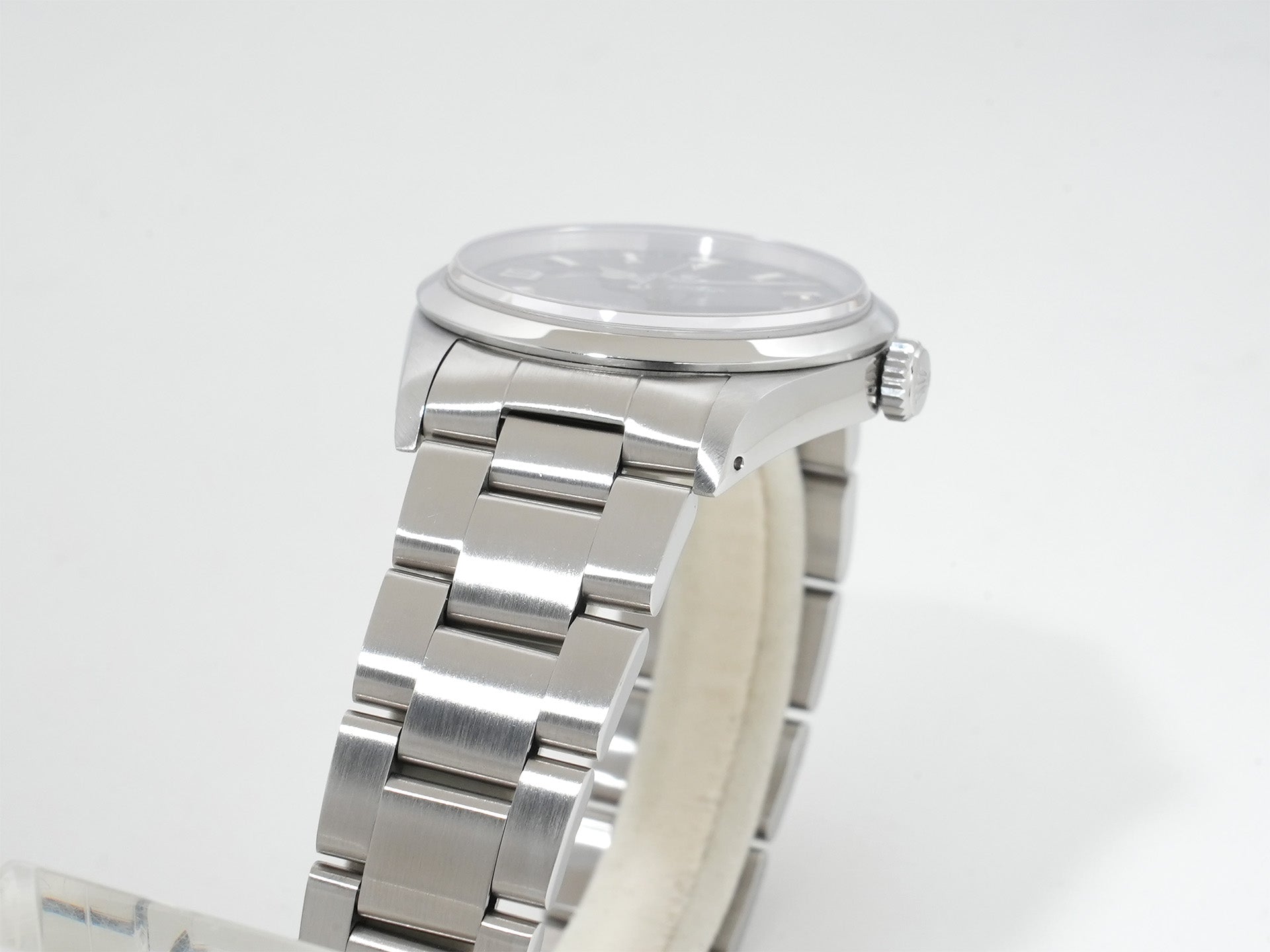 ロレックス エクスプローラーI Ref.14270 ステンレススチール ブラック文字盤 オイスターブレスレット 中古 jjowazff