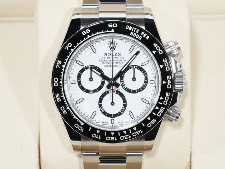 ロレックス デイトナ Ref.126500LN ステンレススチール ホワイト文字盤 未使用 vksppemc