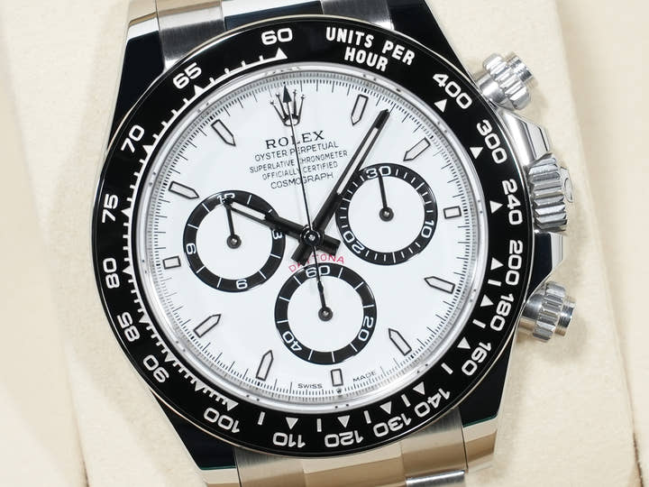 ロレックス デイトナ Ref.126500LN ステンレススチール ホワイト文字盤 未使用 vksppemc