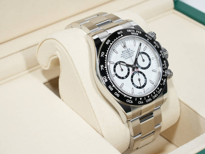 ロレックス デイトナ Ref.126500LN ステンレススチール ホワイト文字盤 未使用 vksppemc