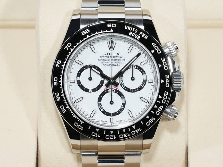 ロレックス デイトナ Ref.126500LN ステンレススチール ホワイト文字盤 未使用 mbtutsa4