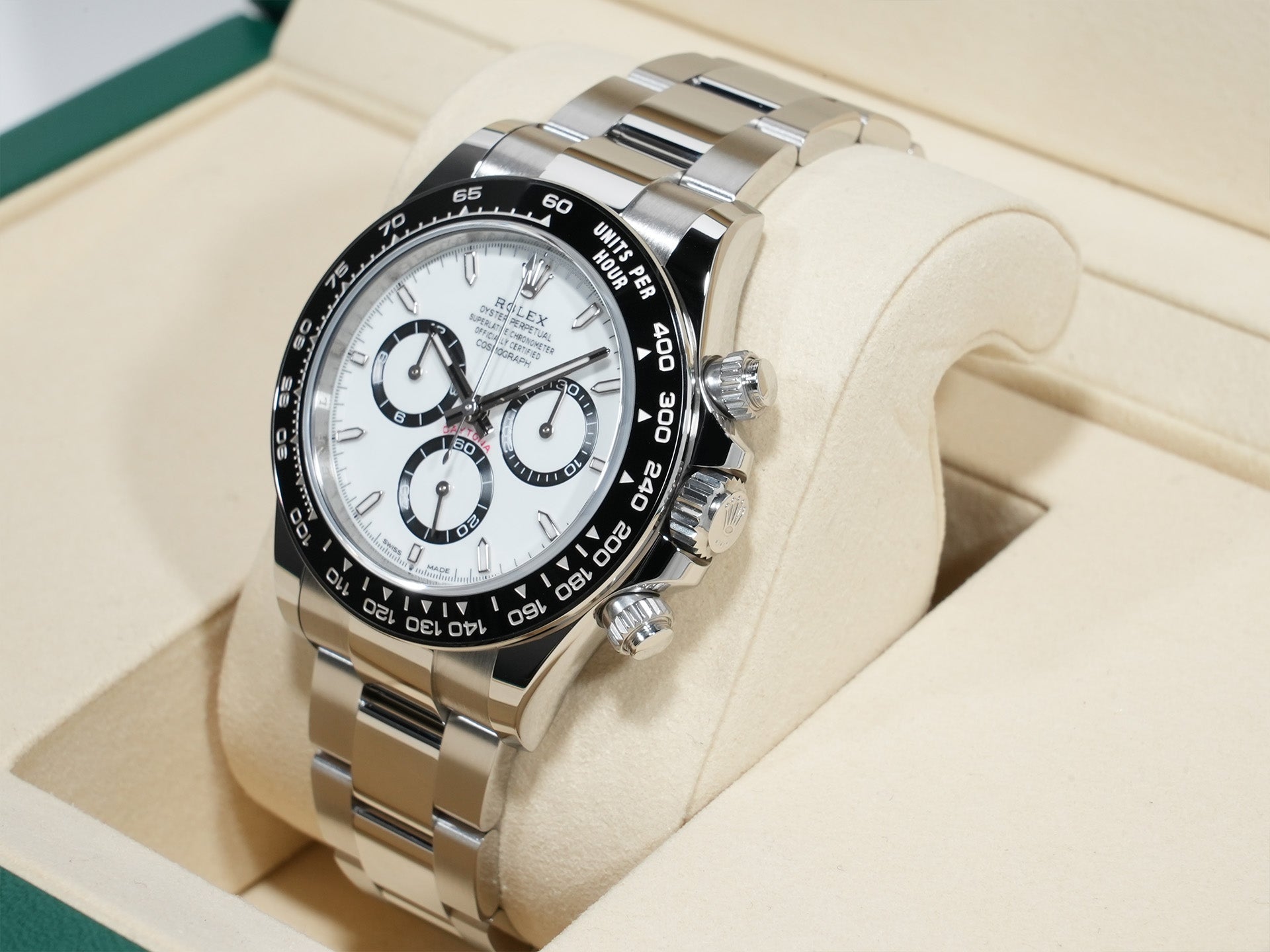 ロレックス デイトナ Ref.126500LN ステンレススチール ホワイト文字盤 未使用 mbtutsa4