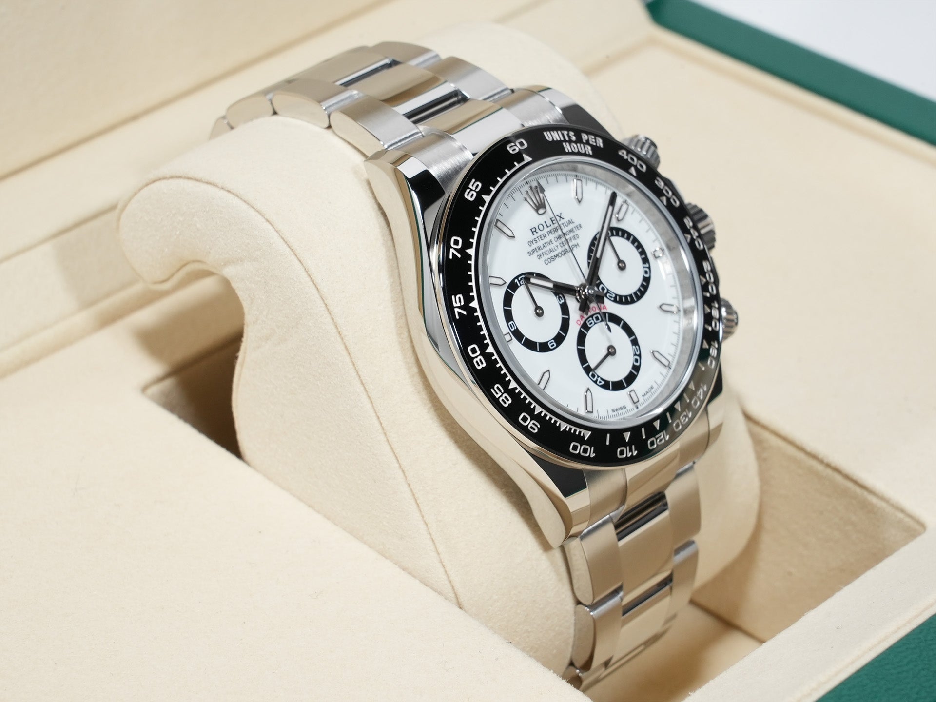 ロレックス デイトナ Ref.126500LN ステンレススチール ホワイト文字盤 未使用 mbtutsa4