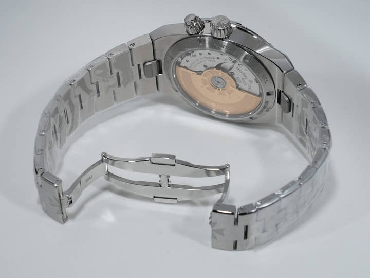 ヴァシュロンコンスタンタン オーヴァーシーズ デュアルタイム Ref.7920V/210A-B546 ステンレススチール ブラック文字盤 未使用 rjtbebv2