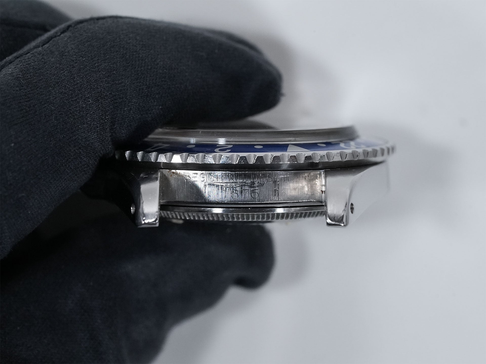 ロレックス GMTマスター Ref.1675 ステンレススチール ブラック文字盤 オイスターブレスレット 中古 qagzrqyi
