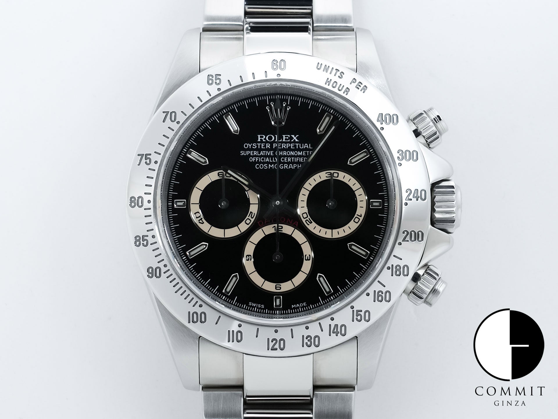 ロレックス デイトナ エルプリメロ Ref.16520 ステンレススチール ブラック文字盤 中古 h6gkc2ch