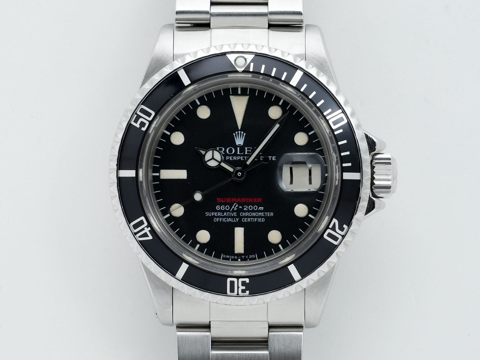 Rolex Submariner Date Ref. 1680 Stainless Steel Black Dial Pre-owned 7ngg7m8d