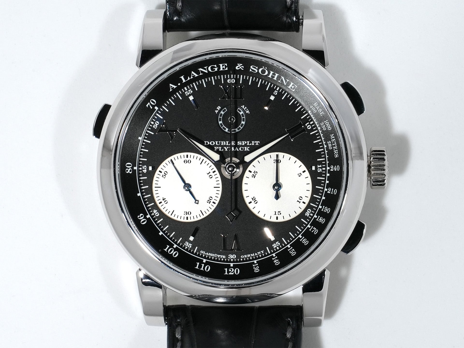 A.ランゲ＆ゾーネ ダブルスプリット Ref.404.035F プラチナ ブラック文字盤 中古 f3zhfcpc